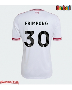 Liverpool Jeremie Frimpong #30 Tricou Fotbal Replică 2026-27 Barbati Deplasare Liverpool Jeremie Frimpong #30 Tricou Fotbal Replică 2026-27 Barbati Deplasare